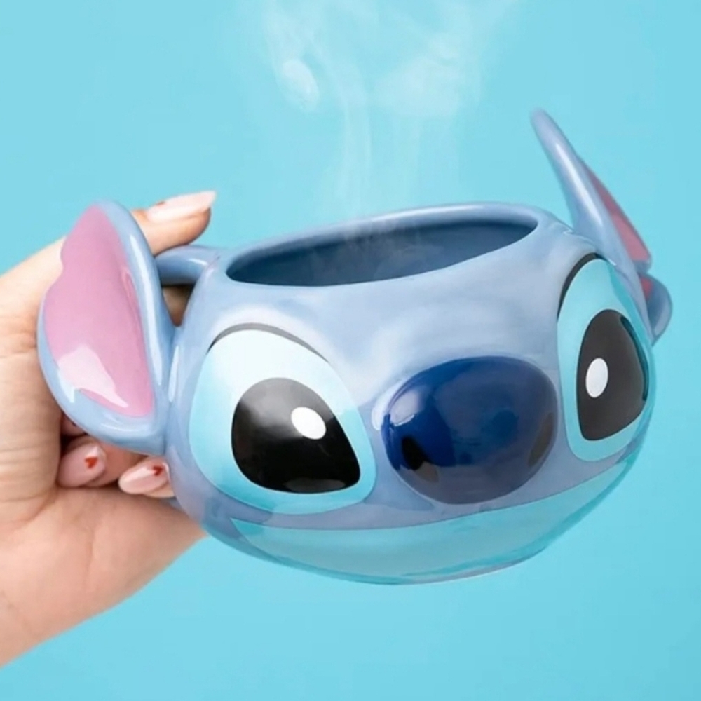 Stitch  Blue Character Mug